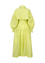 A detail shot of the ISSEY MIYAKE AKIMBO clothing.