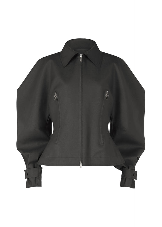 A product shot of the ISSEY MIYAKE PRONOUNCED BODY clothing in black (15).