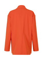 A detail shot of the ISSEY MIYAKE LOOPED jacket.