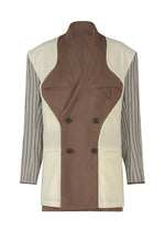 PALINDROME Jacket Dark Brown