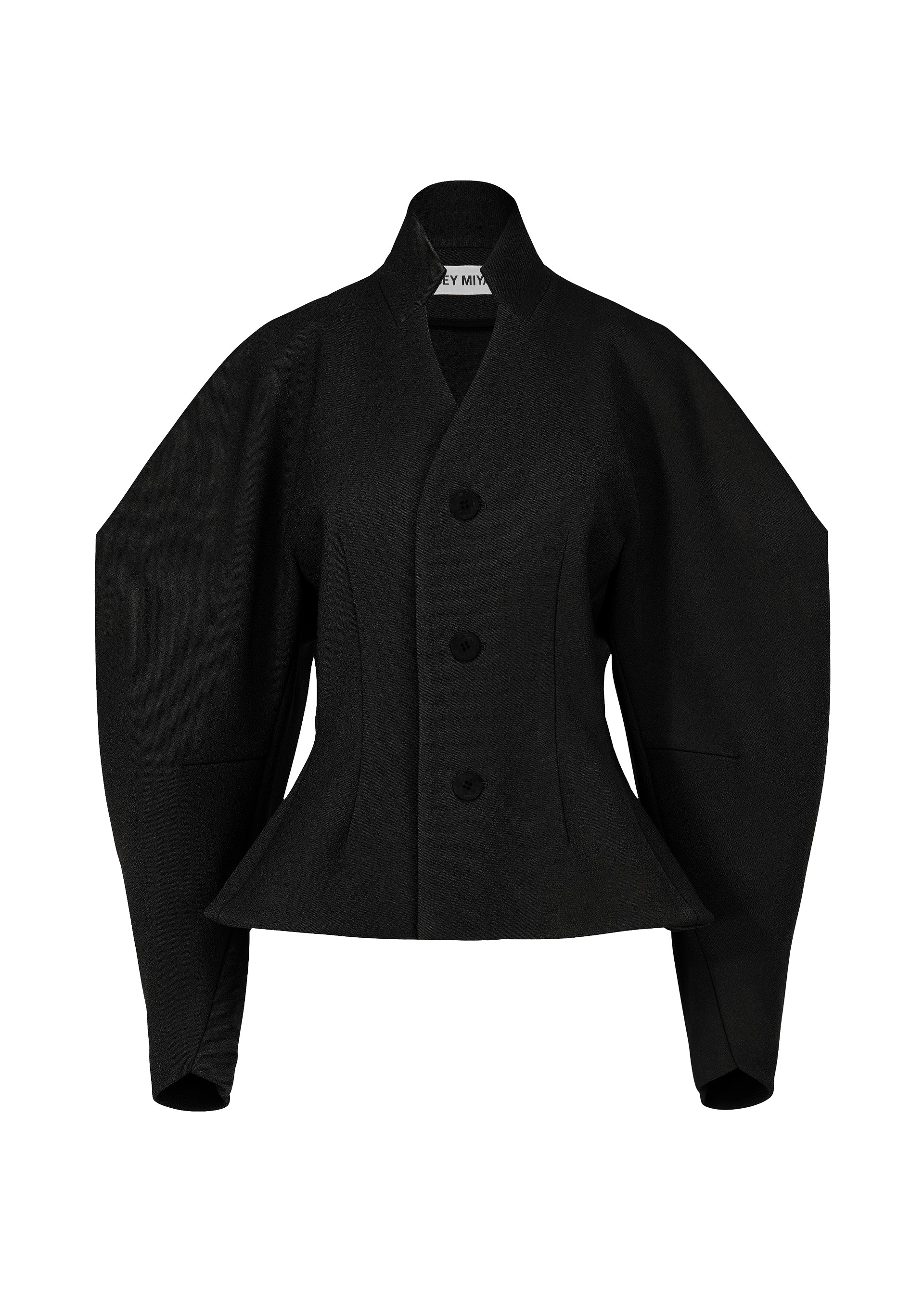 A product shot of the ISSEY MIYAKE ARMS clothing in black (15).