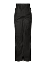 A product shot of the ISSEY MIYAKE GENERIC WEAR trousers in black (15).
