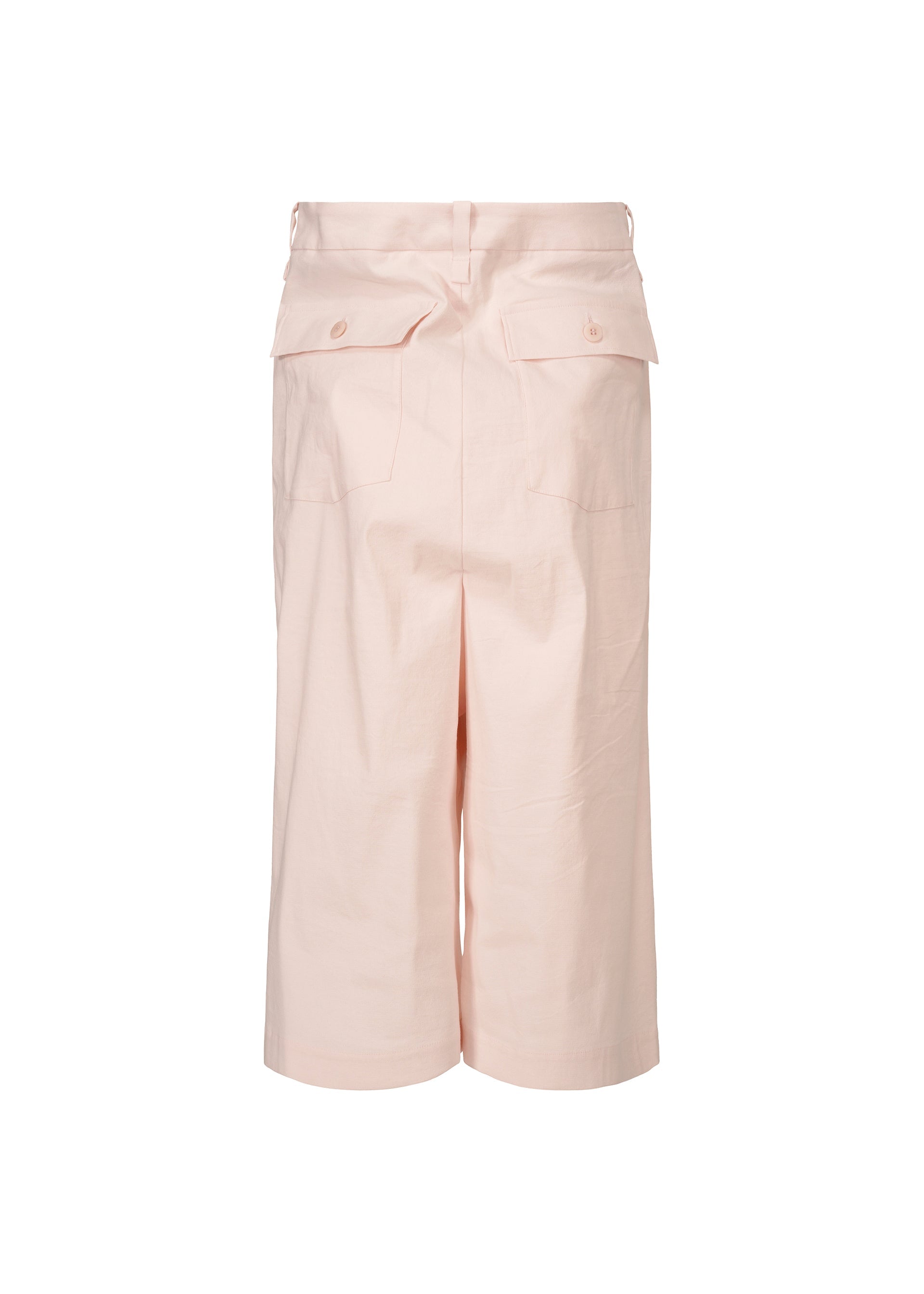 A detail shot of the ISSEY MIYAKE GENERIC WEAR trousers.