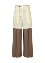 PALINDROME Trousers Dark Brown