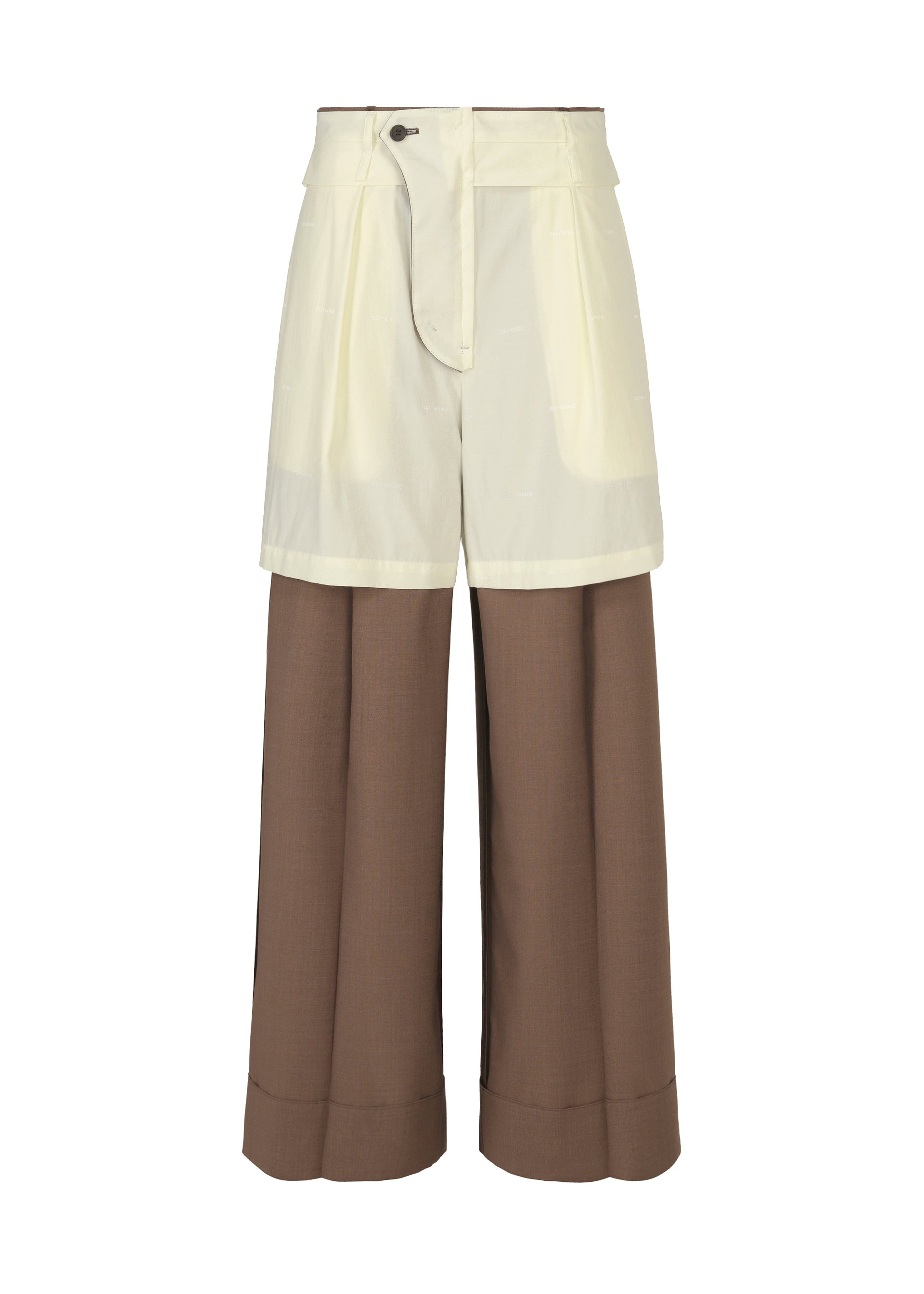 PALINDROME Trousers Dark Brown