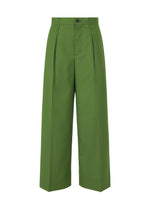 PALINDROME Trousers Dark Green