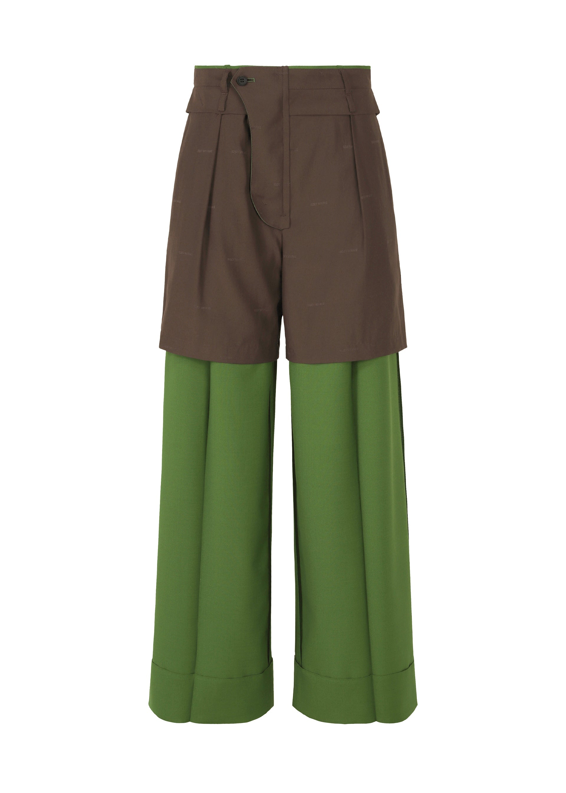 PALINDROME Trousers Dark Green