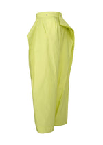 A detail shot of the ISSEY MIYAKE AKIMBO clothing.