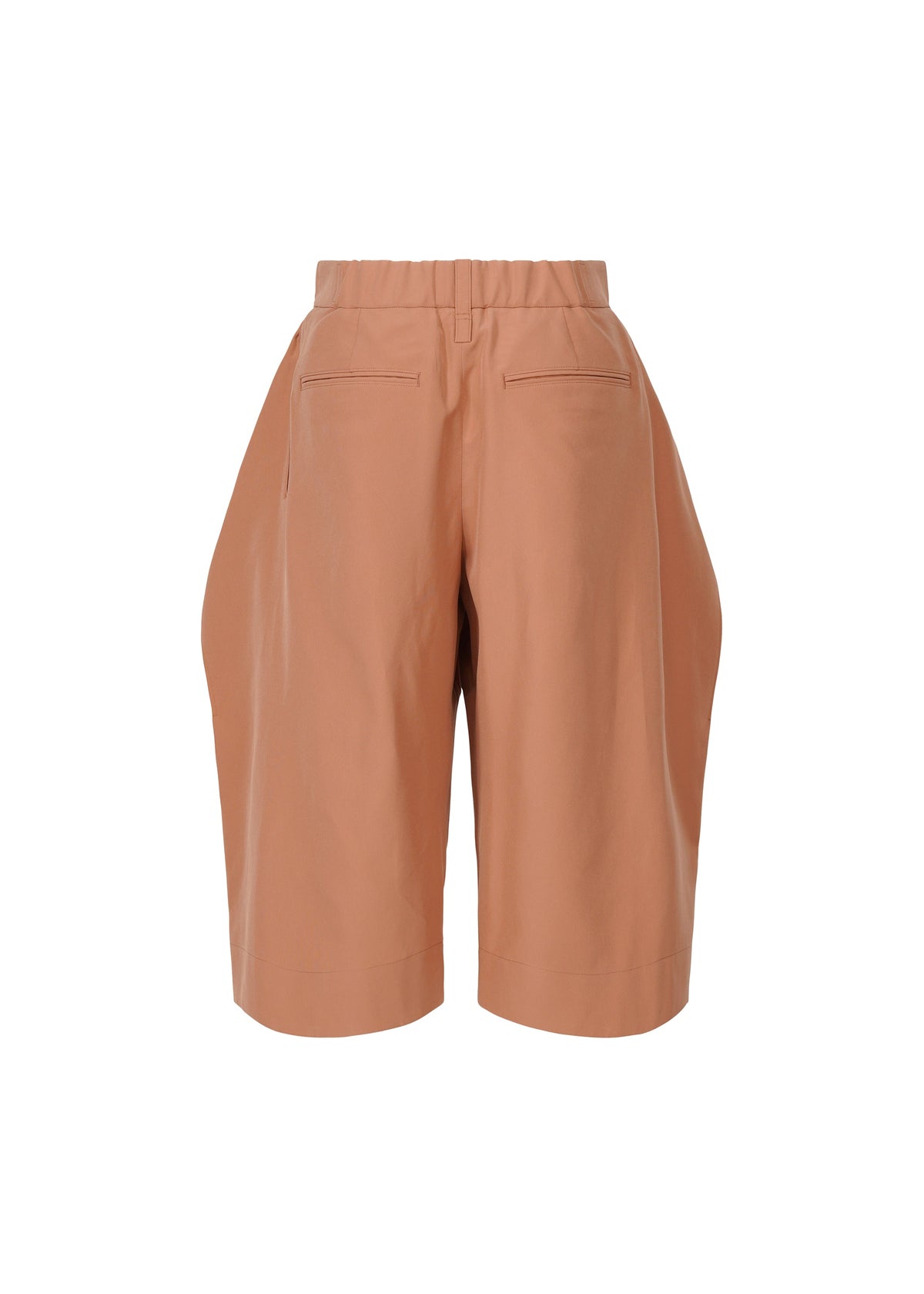 A detail shot of the ISSEY MIYAKE FLUTTERING PANTS trousers.