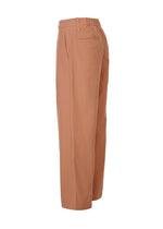 A detail shot of the ISSEY MIYAKE FLUTTERING PANTS trousers.