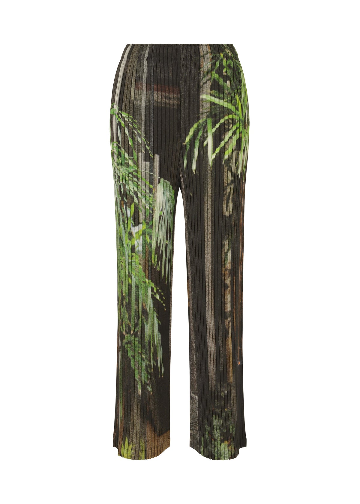 A product shot of the ISSEY MIYAKE URBAN JUNGLE PLEATS trousers in black-hued (17).