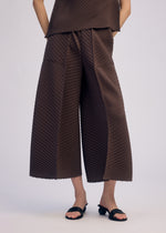 PLASTER PLEATS SOLID Trousers Black
