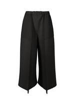 PLASTER PLEATS SOLID Trousers Black
