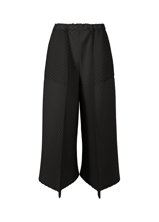 PLASTER PLEATS SOLID Trousers Black
