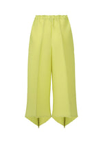 PLASTER PLEATS SOLID Trousers Black