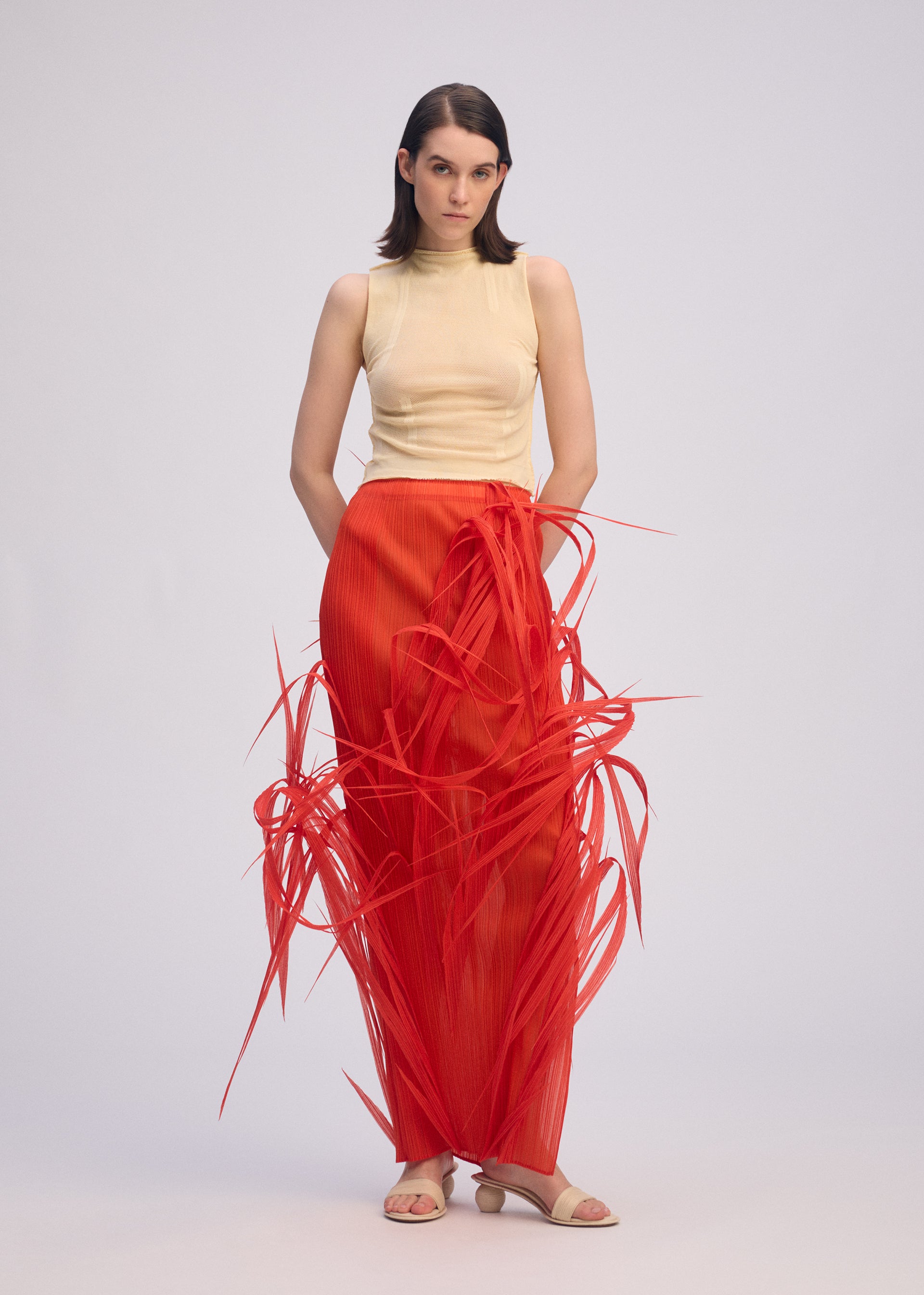 URBAN JUNGLE Skirt Macaw Red