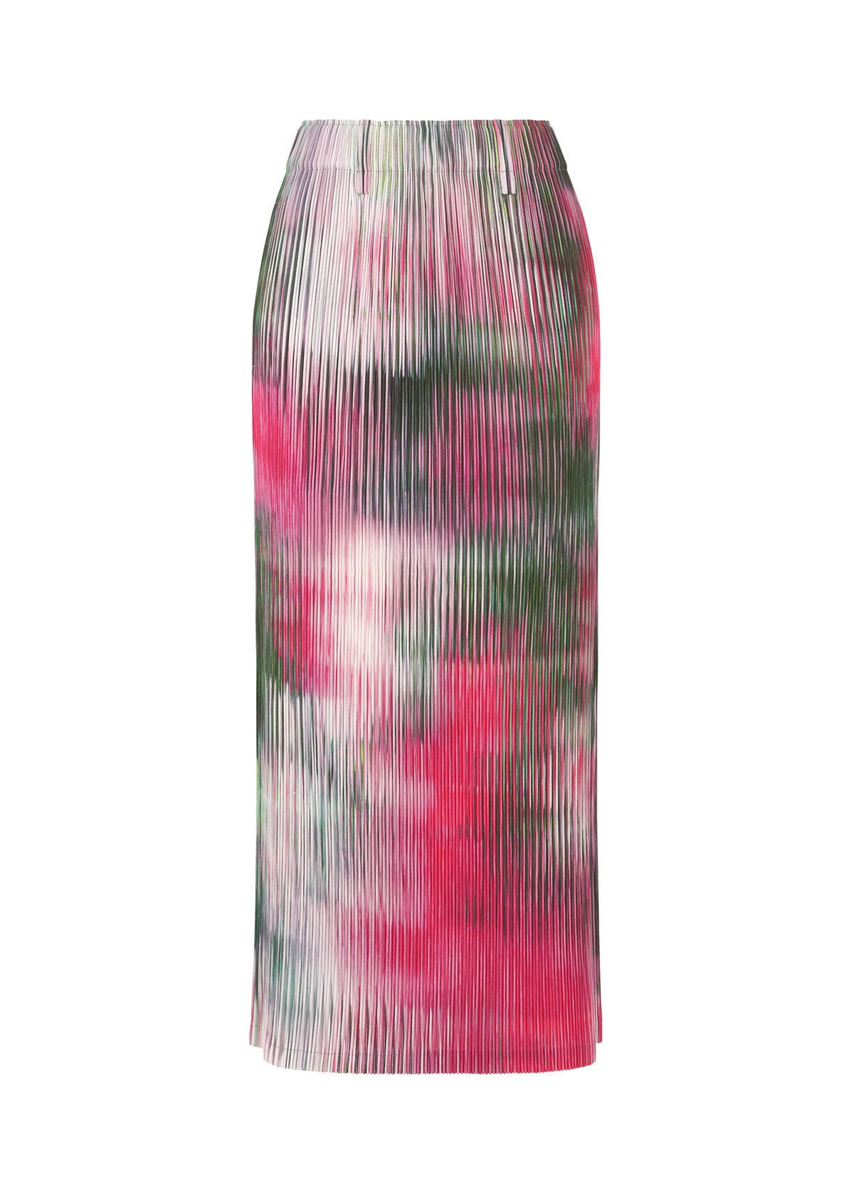 A product shot of the ISSEY MIYAKE OBSCURE PLEATS clothing in pink-hued (26).
