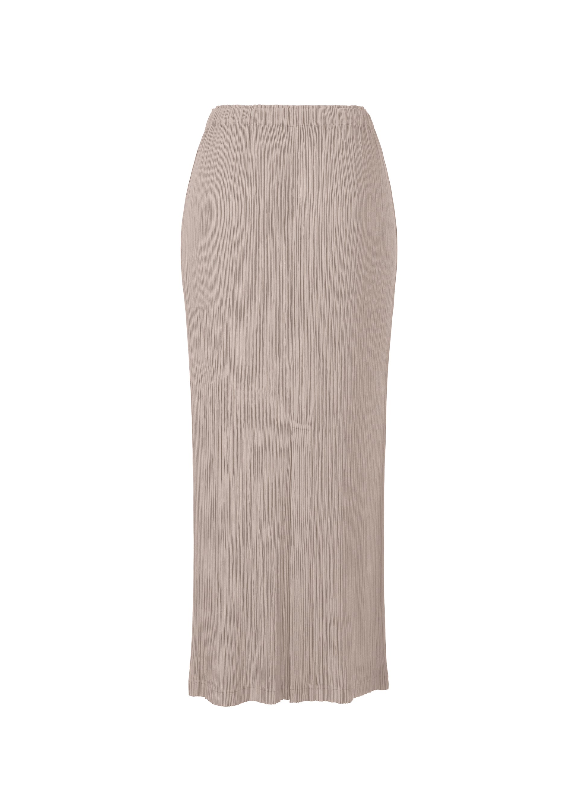 HATCHING PLEATS Skirt Greige – The official ISSEY MIYAKE ONLINE