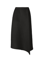 PLASTER PLEATS SOLID Skirt Black