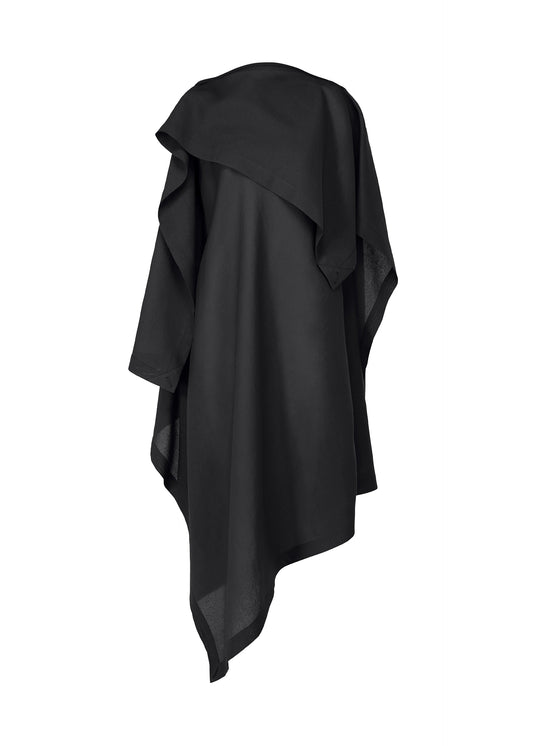 A product shot of the ISSEY MIYAKE ALL SQUARES dress in black (15).