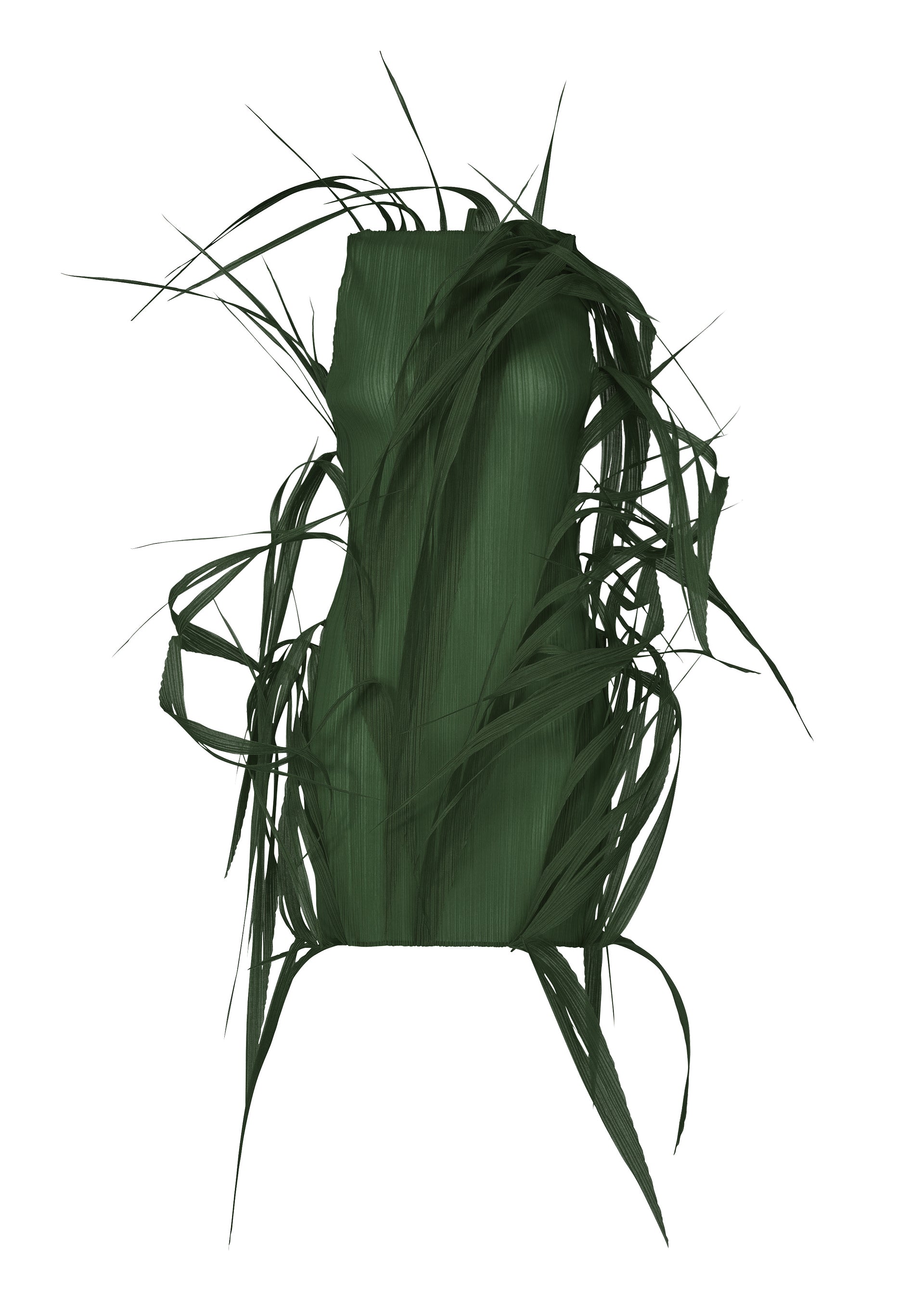 URBAN JUNGLE Dress Dark Green