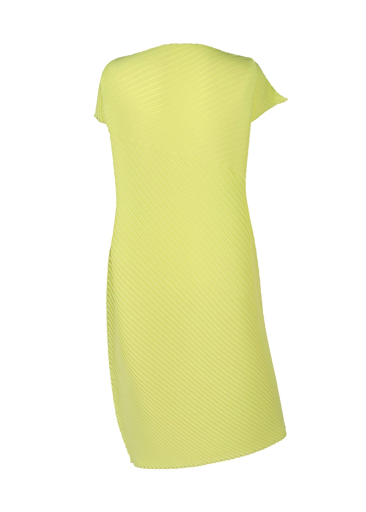 PLASTER PLEATS SOLID Dress Light Green