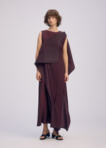 PLEATED ON PLEATS Dress Black