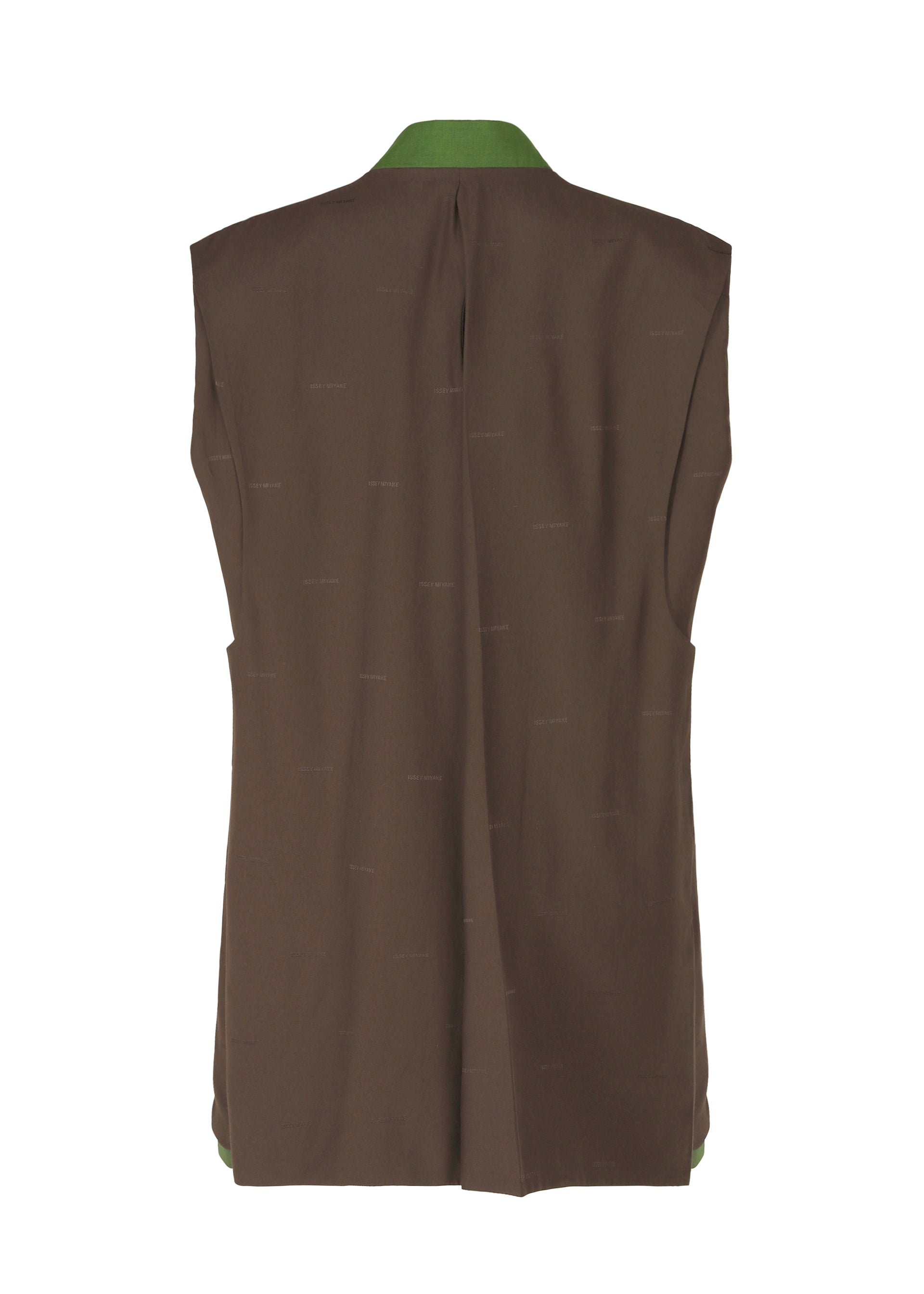 A detail shot of the ISSEY MIYAKE PALINDROME jumpsuit.