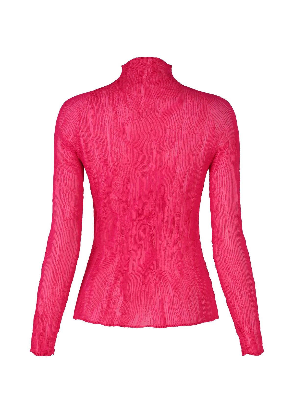 A detail shot of the ISSEY MIYAKE CHIFFON TWIST 1 clothing.
