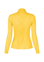 A detail shot of the ISSEY MIYAKE CHIFFON TWIST 3 top.