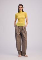 CHIFFON TWIST 3 Top Light Grey