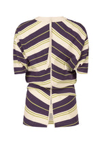 A detail shot of the ISSEY MIYAKE GENERIC WEAR STRIPES shirt.