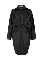 A product shot of the ISSEY MIYAKE TWISTED DRAPE shirt in black (15).