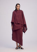 A model wears the ISSEY MIYAKE ALL SQUARES .