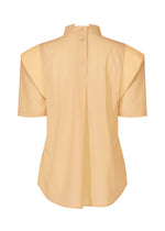 A detail shot of the ISSEY MIYAKE MUTE shirt.
