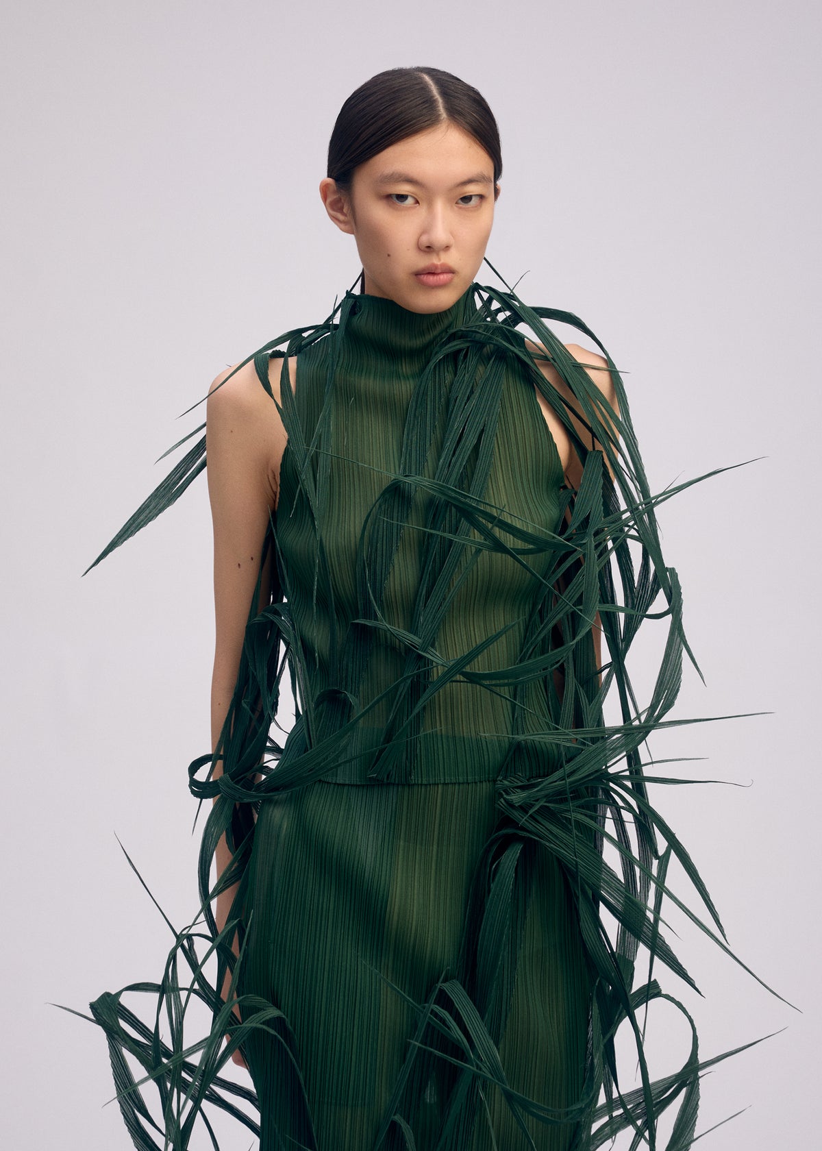 URBAN JUNGLE Top Dark Green