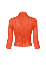 A detail shot of the ISSEY MIYAKE CHIFFON TWIST 2 shirt.