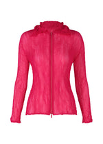 A product shot of the ISSEY MIYAKE CHIFFON TWIST 1 clothing in pink robin (23).