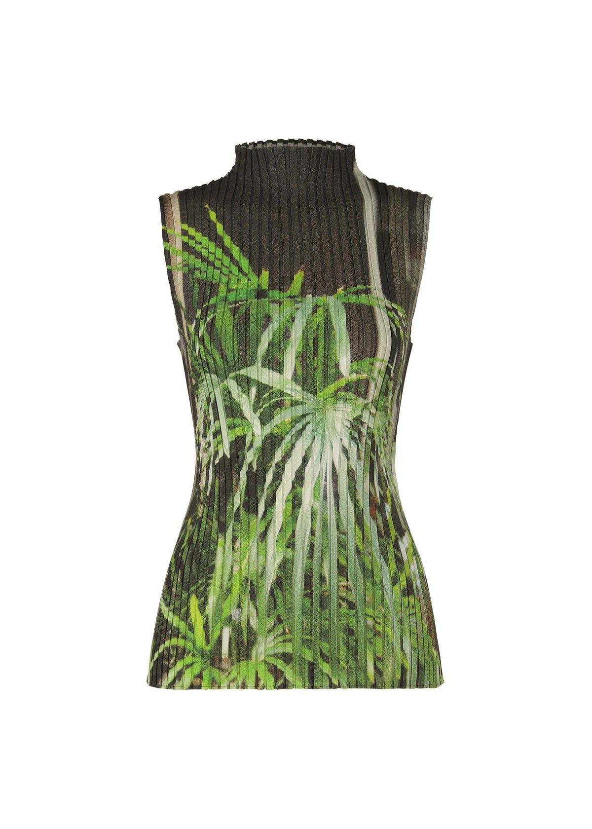 A product shot of the ISSEY MIYAKE URBAN JUNGLE PLEATS shirt in black-hued (17).
