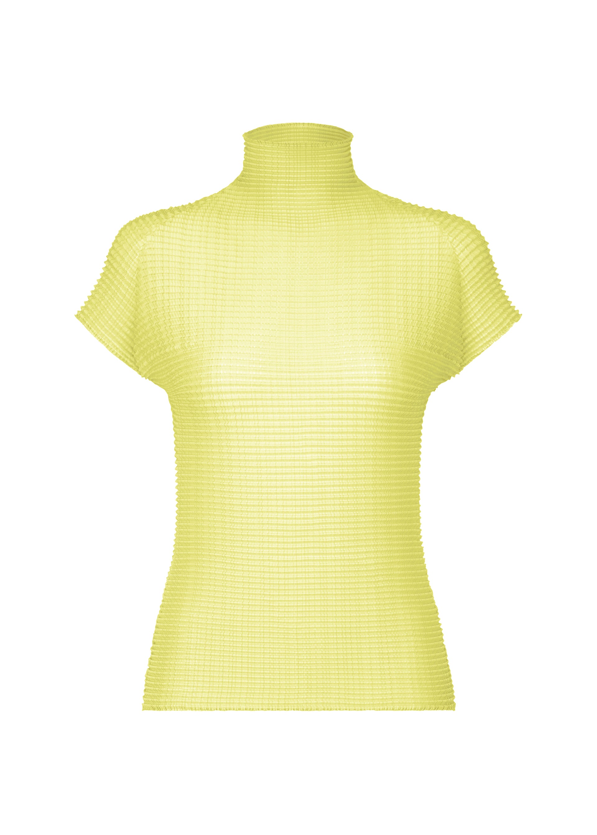 WOOLY PLEATS-66 Top Light Green