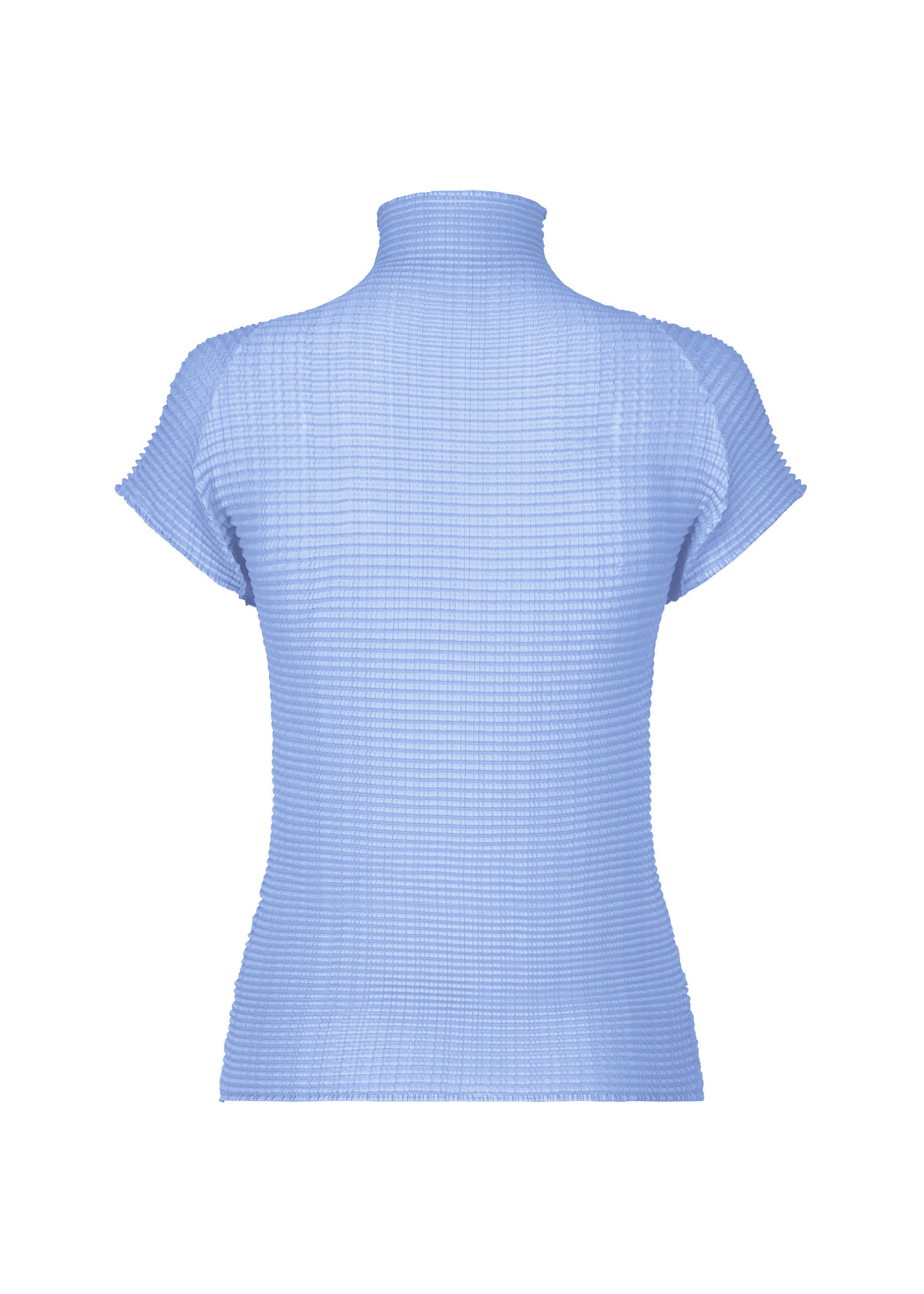 WOOLY PLEATS-66 Top Light Green