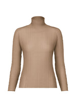WOOLY PLEATS-66 Top Greige