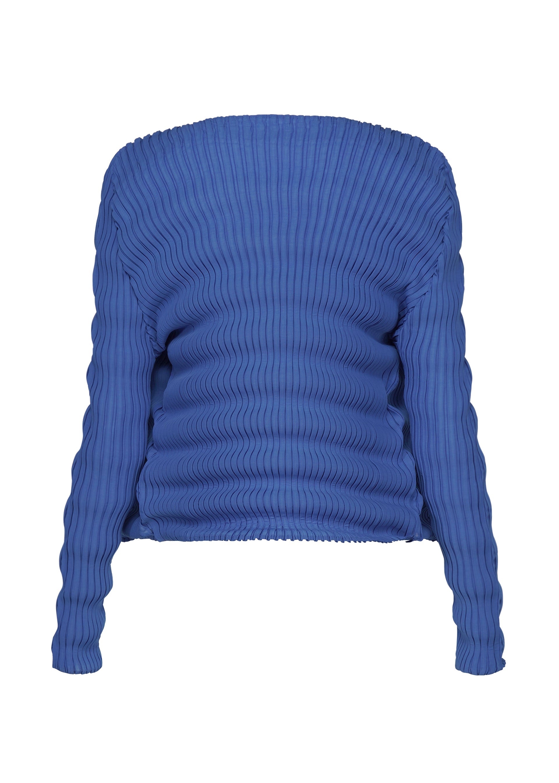 極美品✨ISSEY MIYAKE me プリーツ 長袖 ジップ ブルー 極美品✨ISSEY