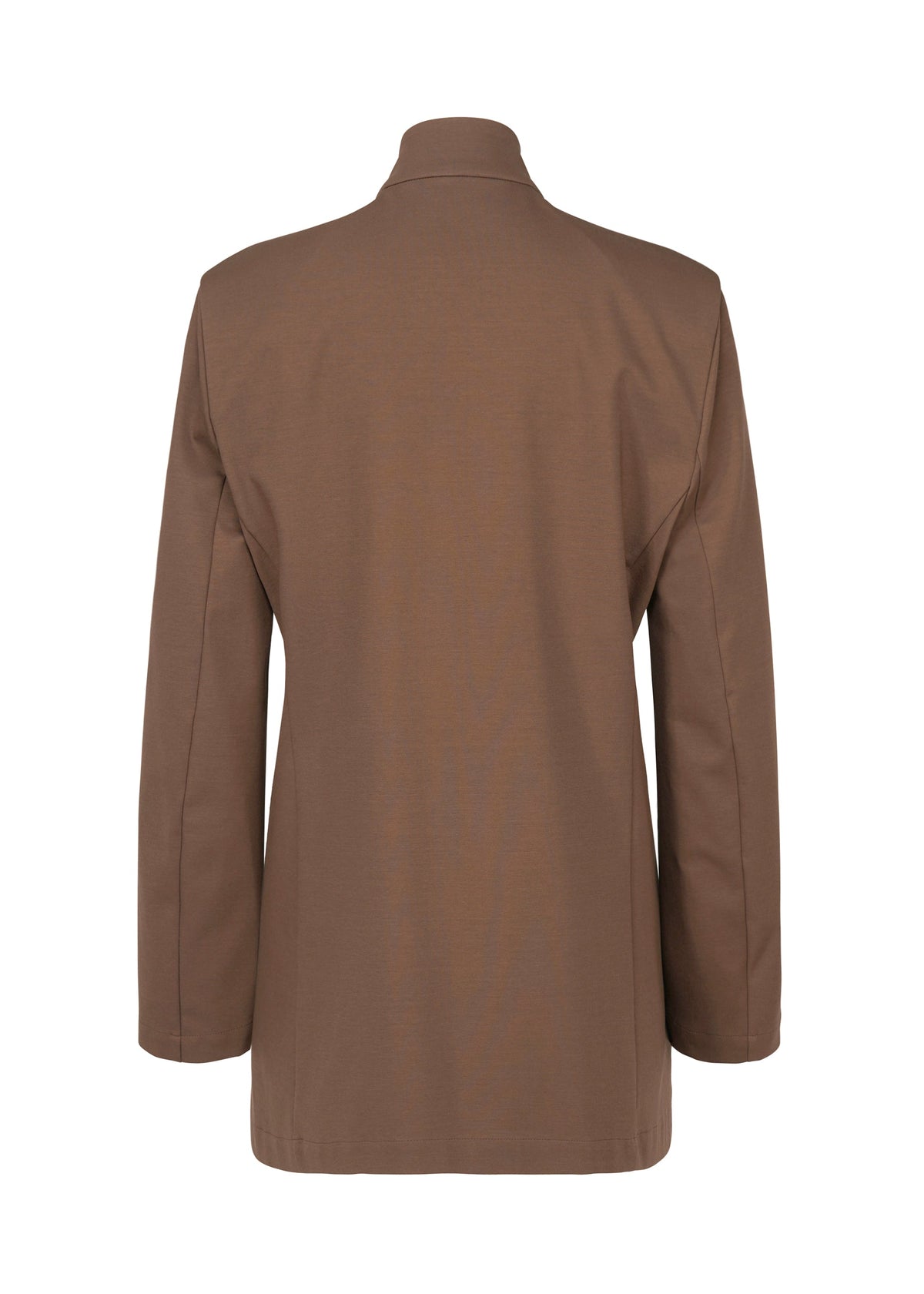 A detail shot of the ISSEY MIYAKE SIMPLE ENSEMBLE clothing.