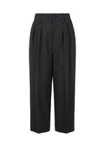 A product shot of the ISSEY MIYAKE SIMPLE ENSEMBLE clothing in black (15).