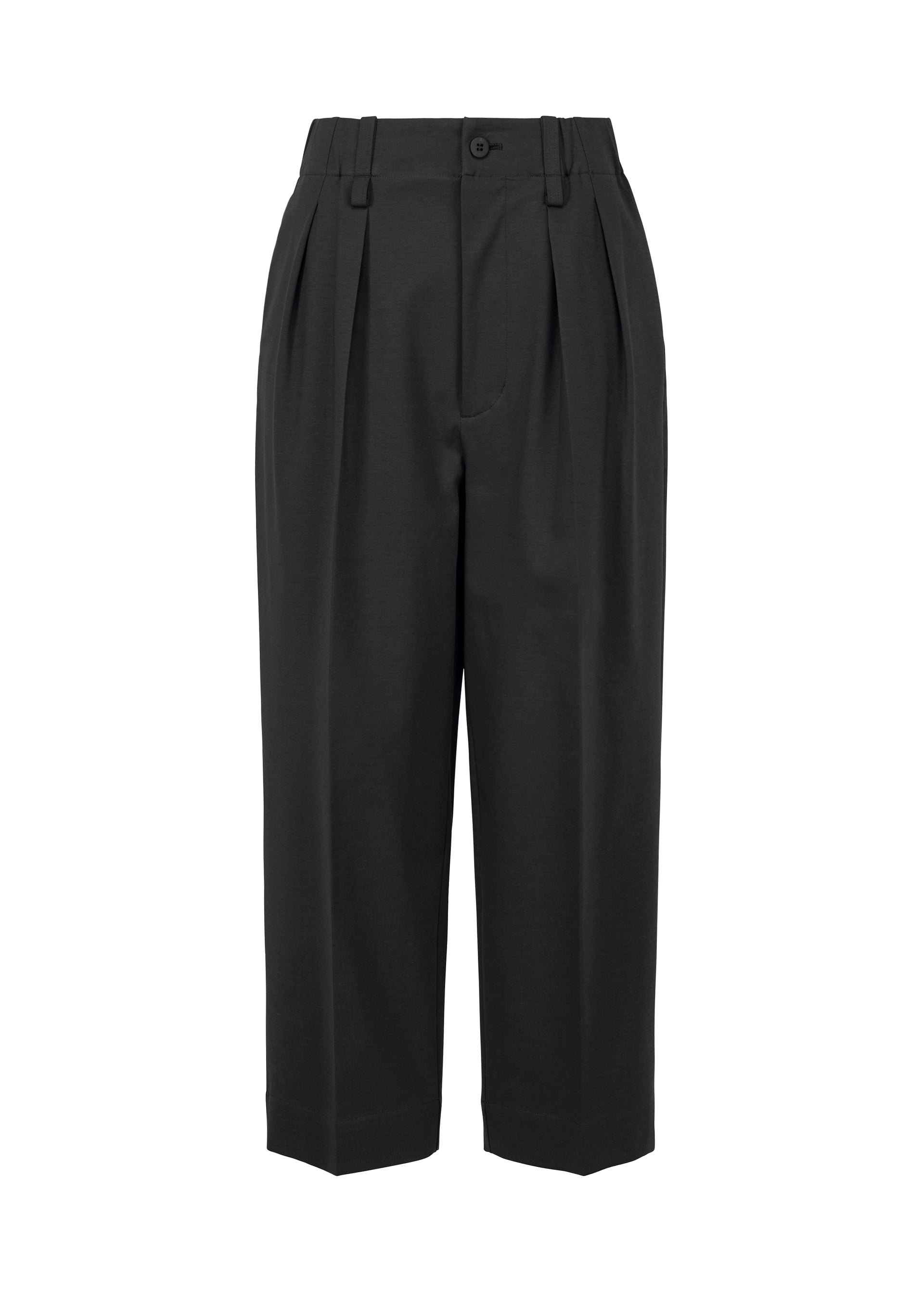 A product shot of the ISSEY MIYAKE SIMPLE ENSEMBLE clothing in black (15).