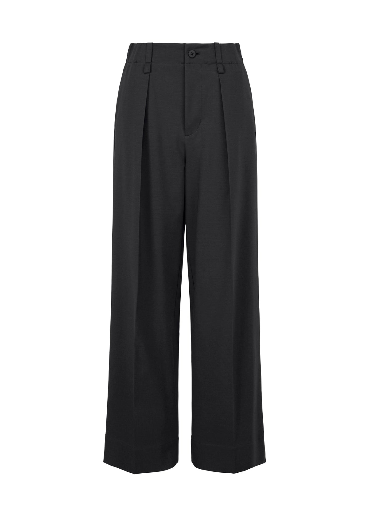 A product shot of the ISSEY MIYAKE SIMPLE ENSEMBLE clothing in black (15).