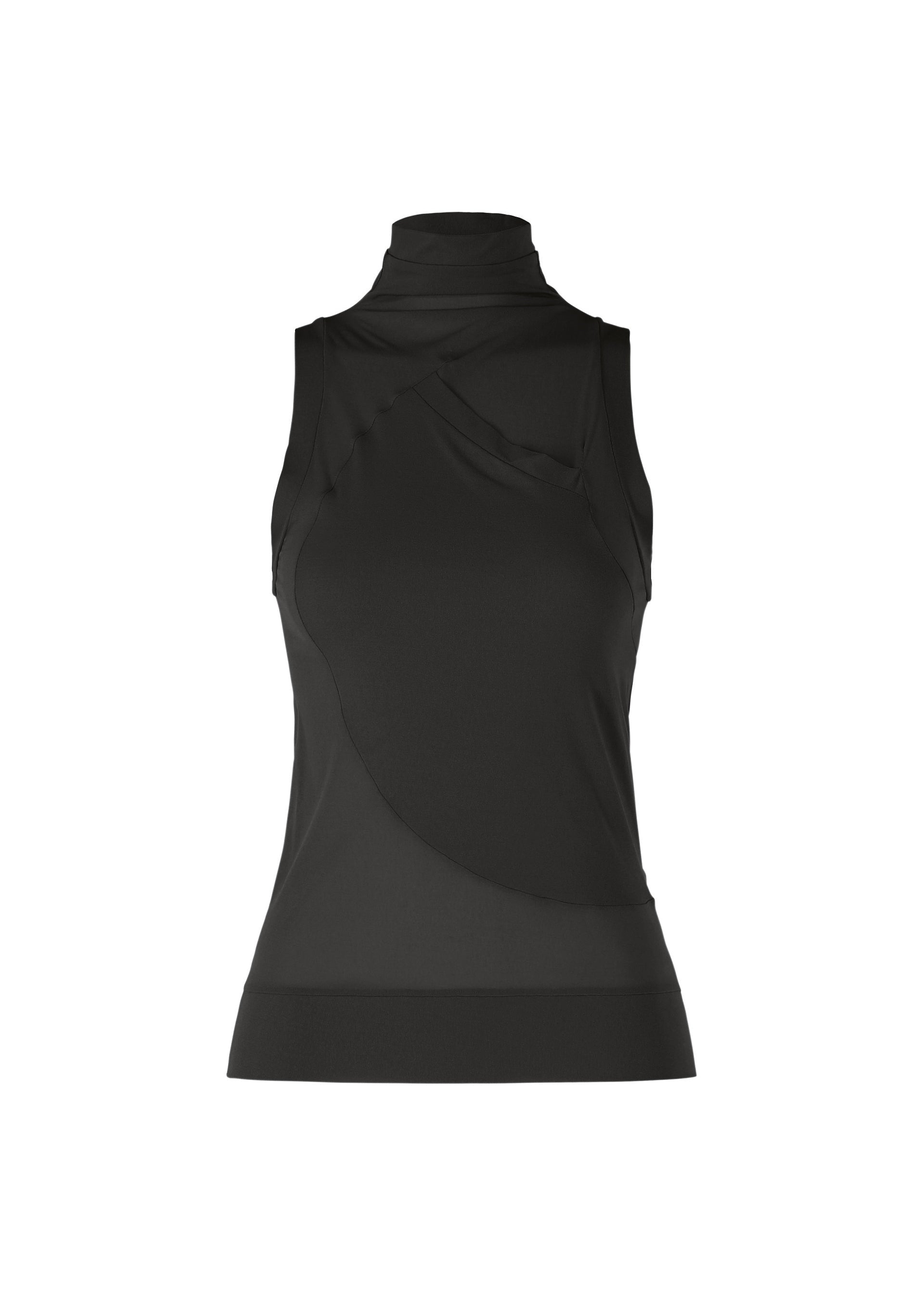 A product shot of the ISSEY MIYAKE A SHOPPER'S BODY clothing in black (15).
