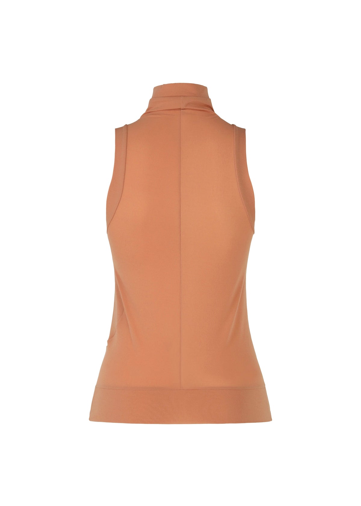 A detail shot of the ISSEY MIYAKE A SHOPPER'S BODY clothing.