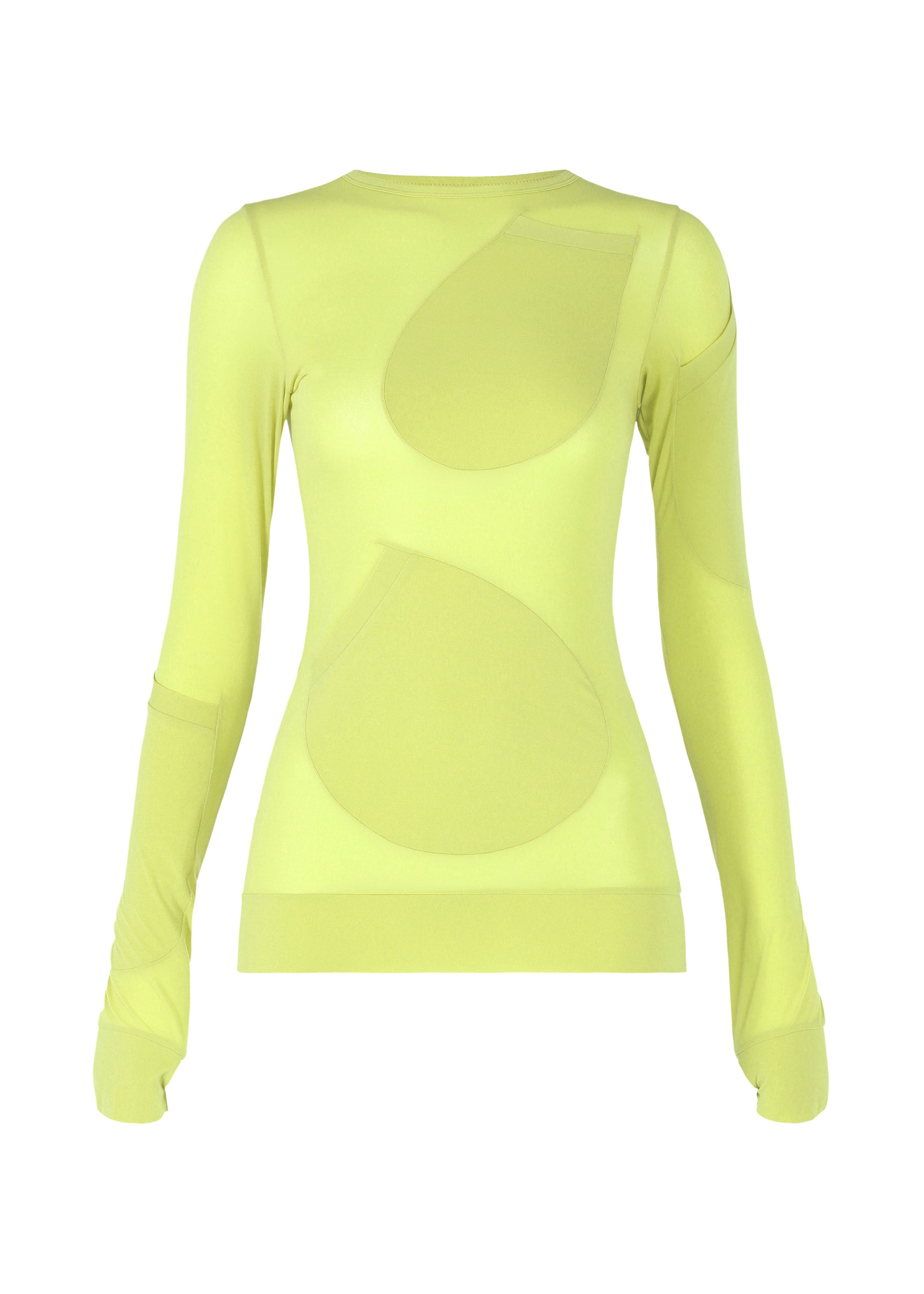 A SHOPPER'S BODY Top Light Green